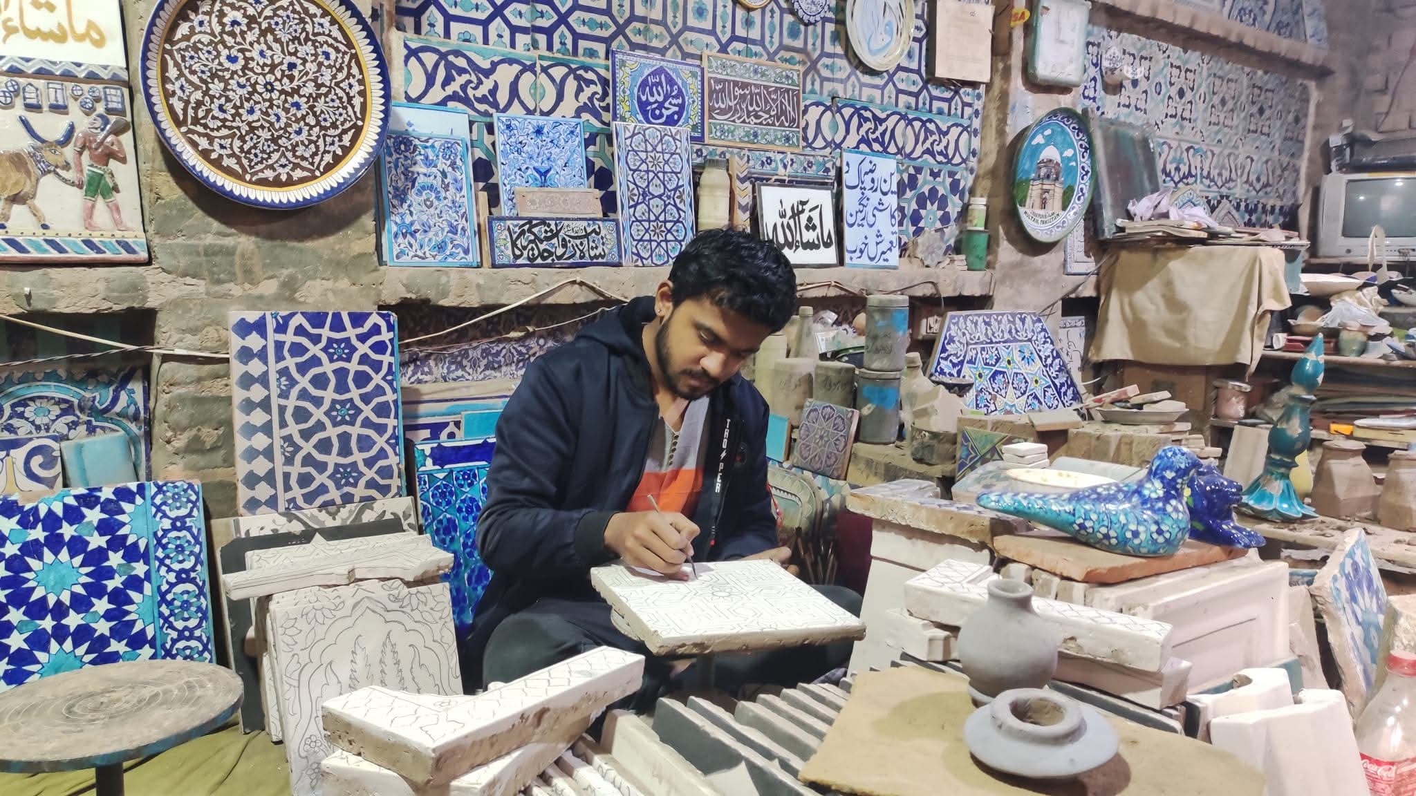 Ubaid at Work — Workshop Interior